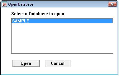 OpenDatabase