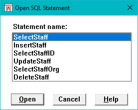 OpenSQLStatementDialog